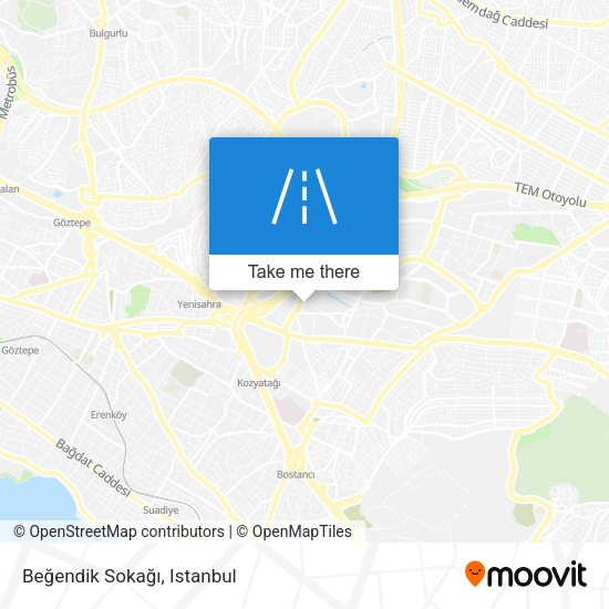 Beğendik Sokağı map