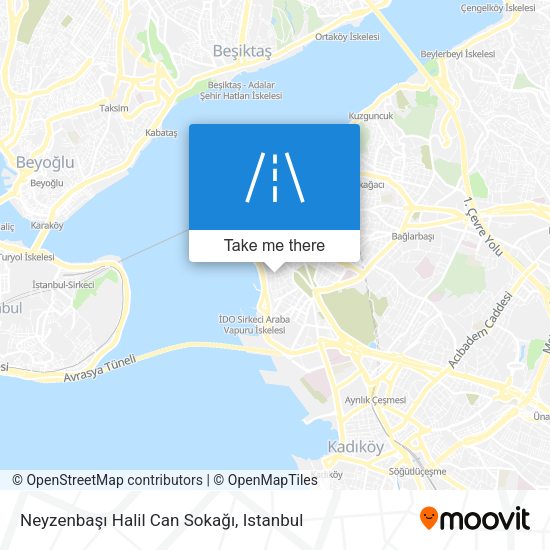 Neyzenbaşı Halil Can Sokağı map