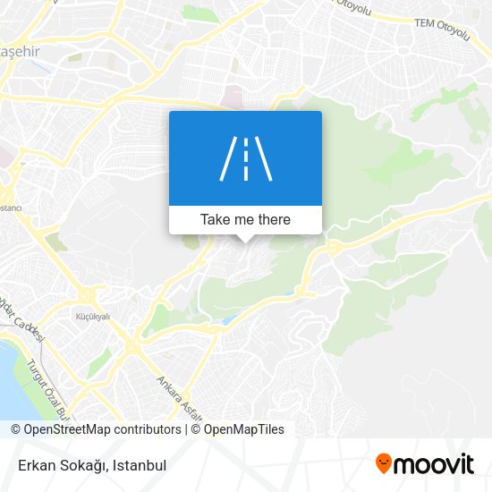 Erkan Sokağı map