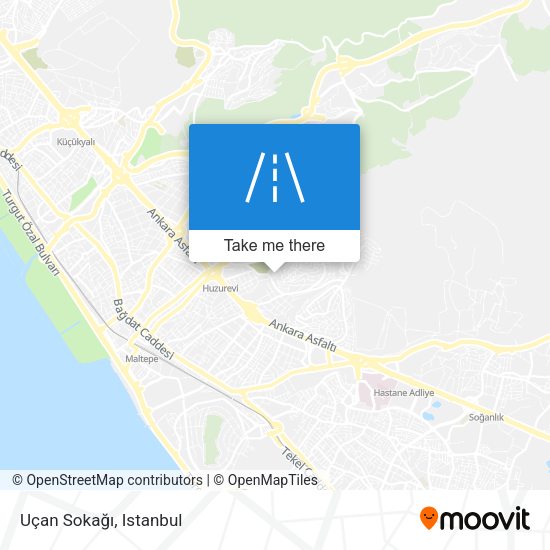 Uçan Sokağı map