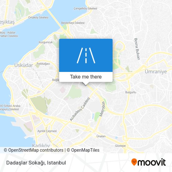 Dadaşlar Sokağı map