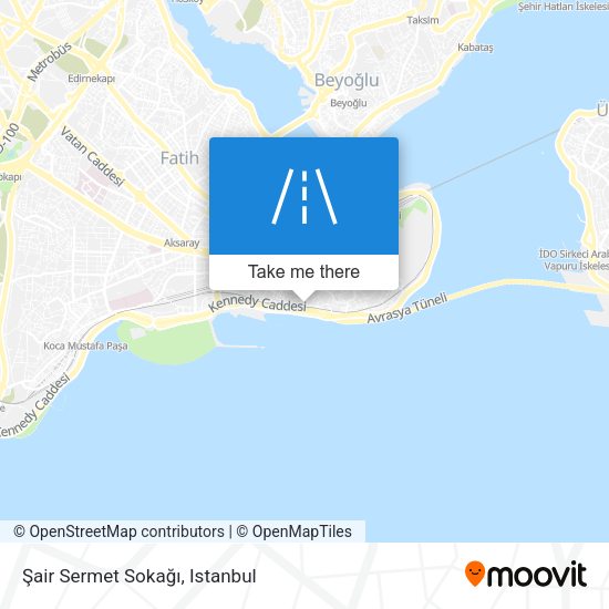 Şair Sermet Sokağı map