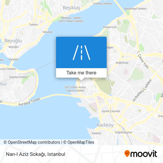 Nan-I Aziz Sokağı map