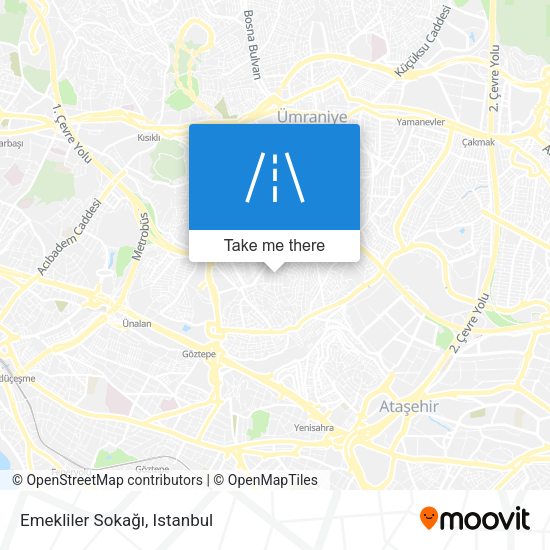 Emekliler Sokağı map