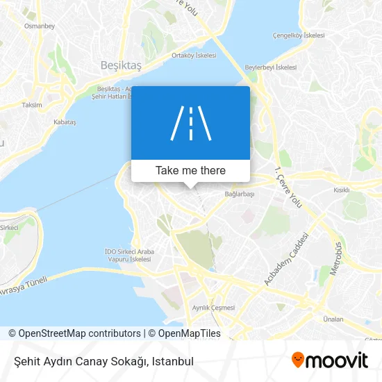 Şehit Aydın Canay Sokağı map