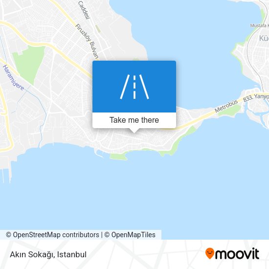 Akın Sokağı map
