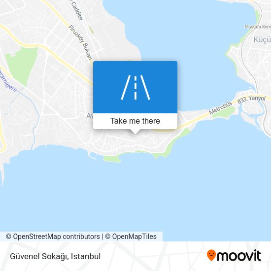 Güvenel Sokağı map