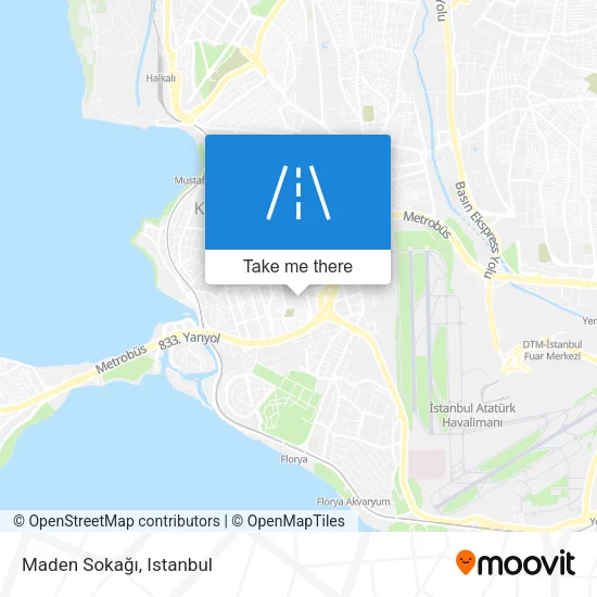 Maden Sokağı map