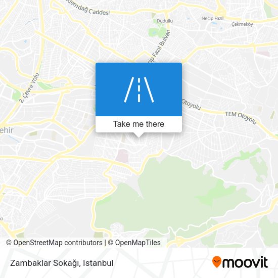 Zambaklar Sokağı map
