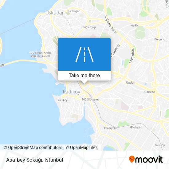 Asafbey Sokağı map