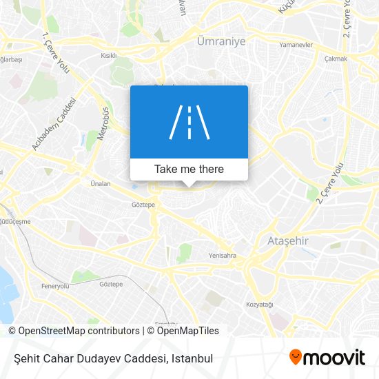Şehit Cahar Dudayev Caddesi map