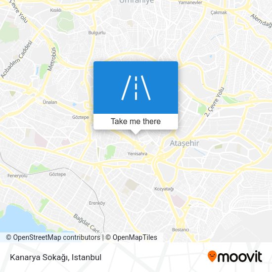 Kanarya Sokağı map
