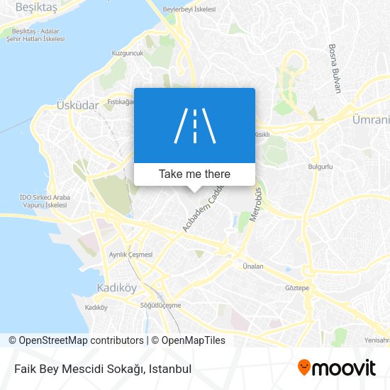 Faik Bey Mescidi Sokağı map
