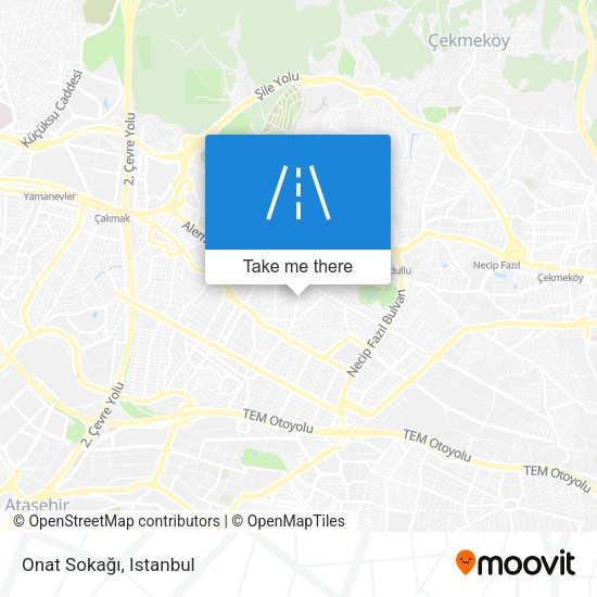 Onat Sokağı map