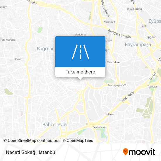 Necati Sokağı map