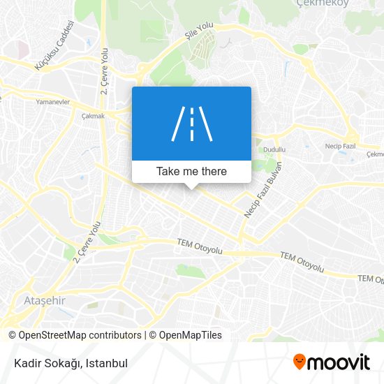 Kadir Sokağı map