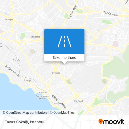 Tavus Sokağı map