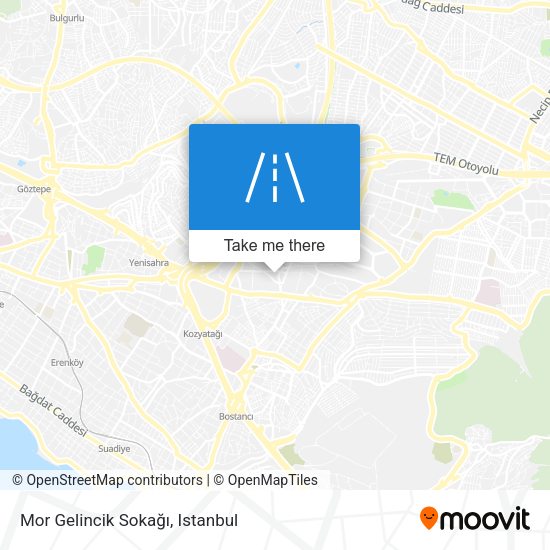 Mor Gelincik Sokağı map