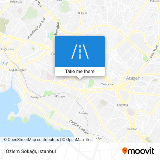 Özlem Sokağı map