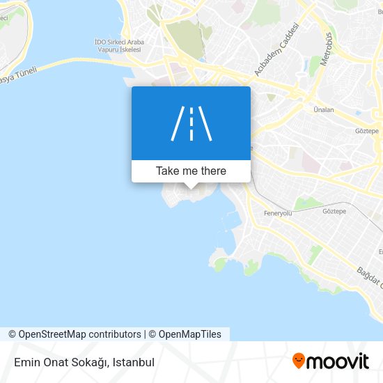 Emin Onat Sokağı map