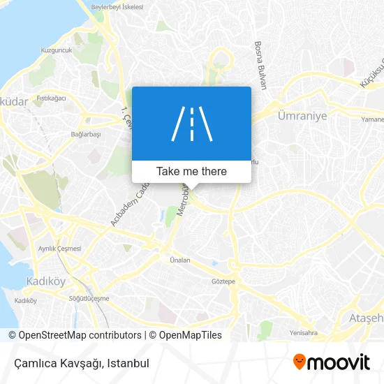 Çamlıca Kavşağı map