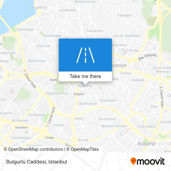 Bulgurlu Caddesi map