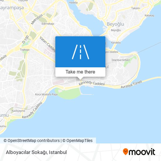 Alboyacılar Sokağı map