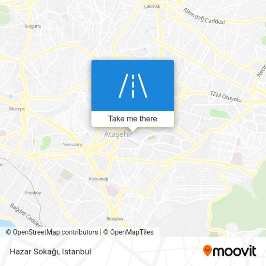 Hazar Sokağı map