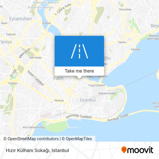 Hızır Külhanı Sokağı map