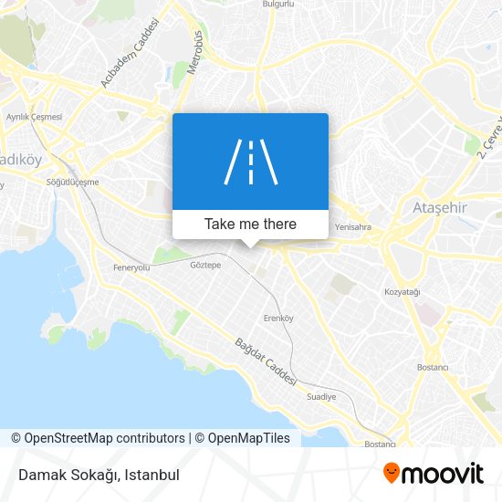 Damak Sokağı map