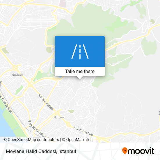 Mevlana Halid Caddesi map