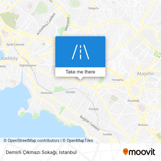 Demirli Çıkmazı Sokağı map