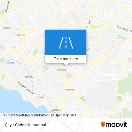 Çayır Caddesi map