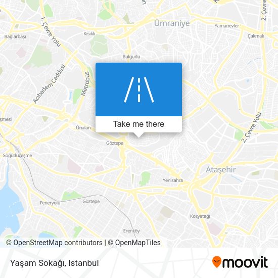 Yaşam Sokağı map