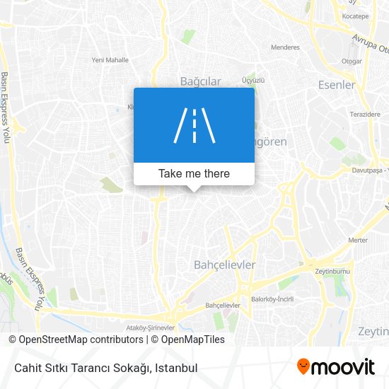 Cahit Sıtkı Tarancı Sokağı map