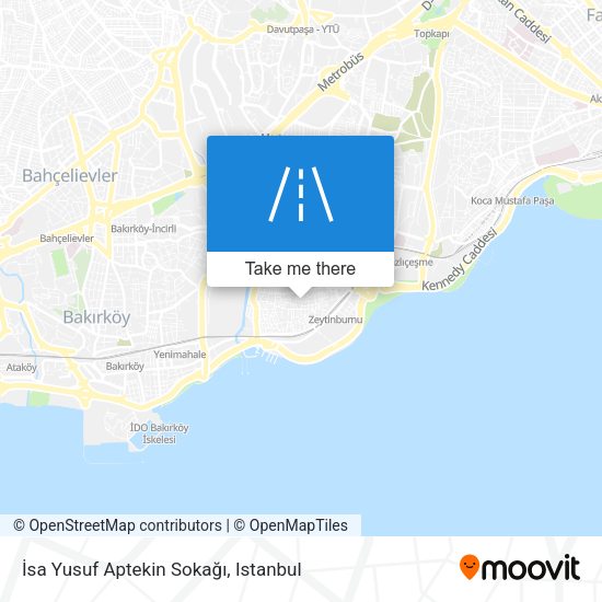 İsa Yusuf Aptekin Sokağı map