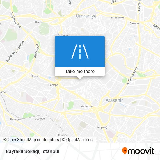 Bayraklı Sokağı map