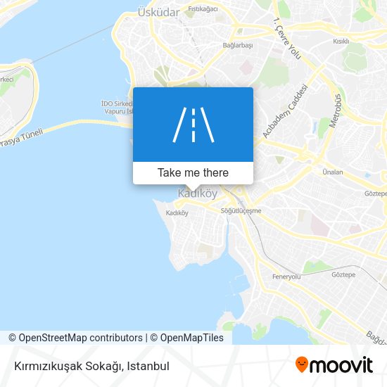 Kırmızıkuşak Sokağı map