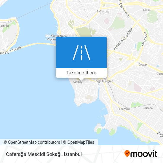 Caferağa Mescidi Sokağı map