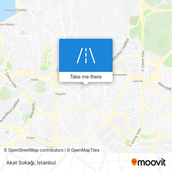 Akat Sokağı map
