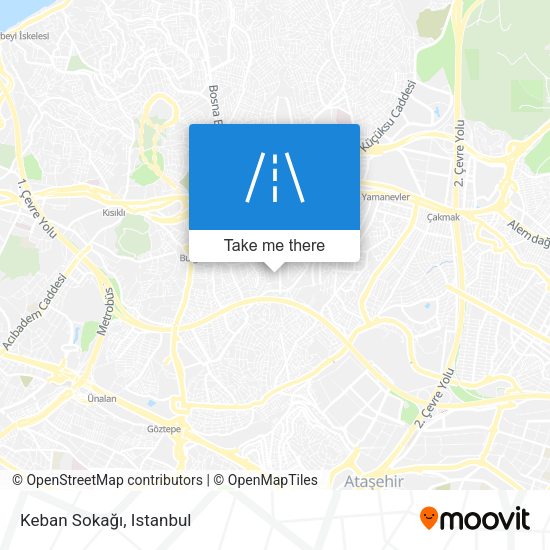 Keban Sokağı map