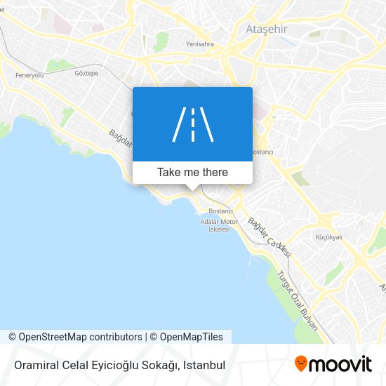 Oramiral Celal Eyicioğlu Sokağı map