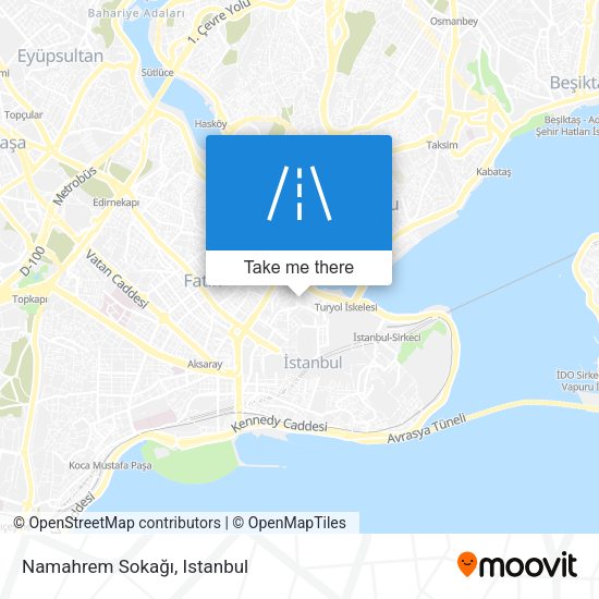 Namahrem Sokağı map