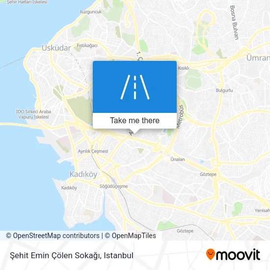 Şehit Emin Çölen Sokağı map