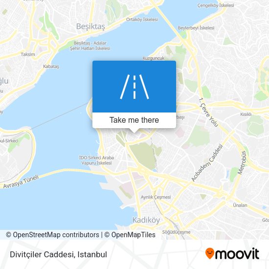 Divitçiler Caddesi map