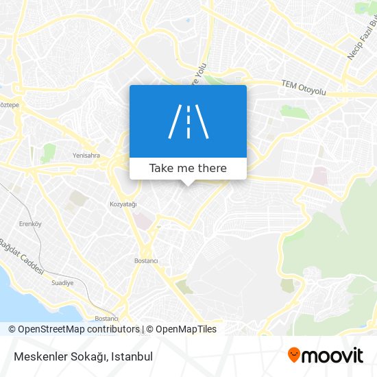 Meskenler Sokağı map