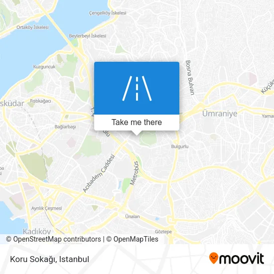 Koru Sokağı map