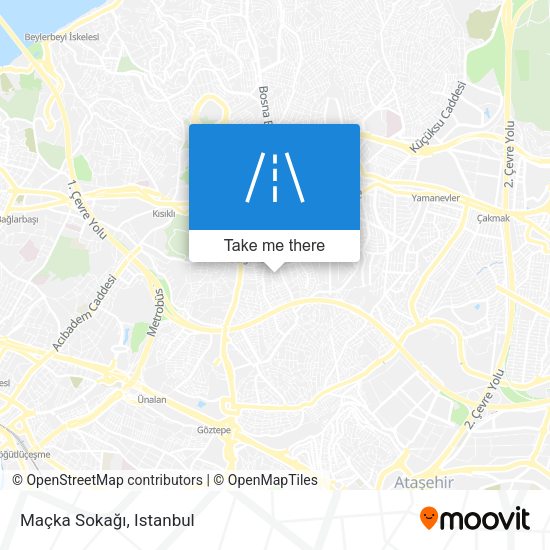 Maçka Sokağı map