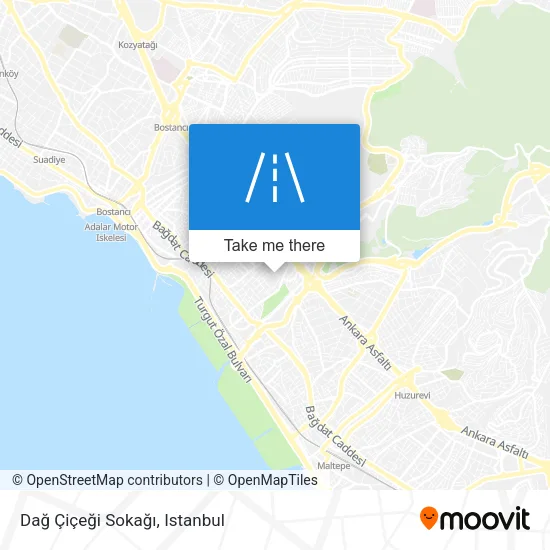 Dağ Çiçeği Sokağı map