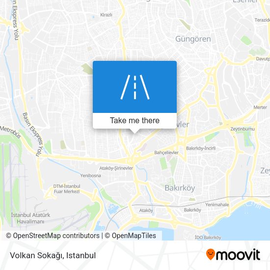 Volkan Sokağı map